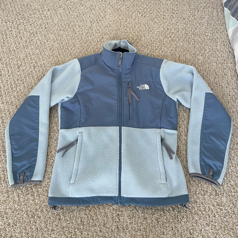 The North Face Jacket Denali Fleece Polartec Two-Tone Blue